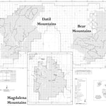 Motor Vehicle Use Map, Magdalena Ranger District, Cibola National Forest (Magdalenas, Datils, Bears)