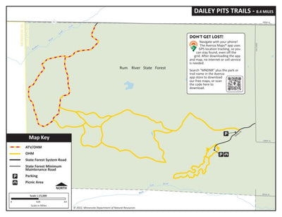 Dailey Pits Trails, MNDNR
