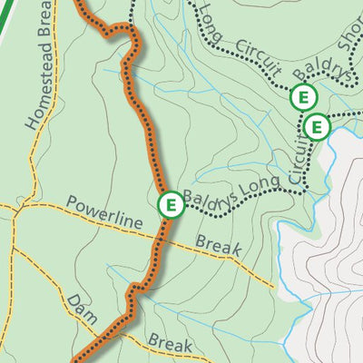 Two Bays Trail Map 3 Visitor Guide