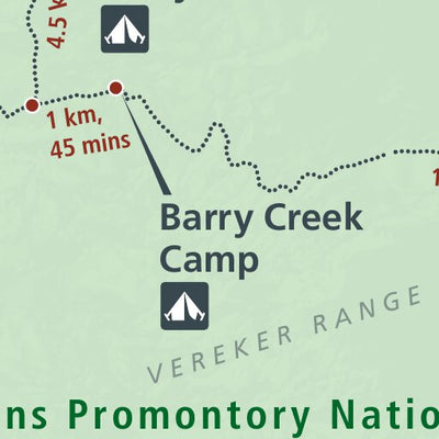 Wilsons Promontory National Park Northern Overnight Hikes Visitor Guide