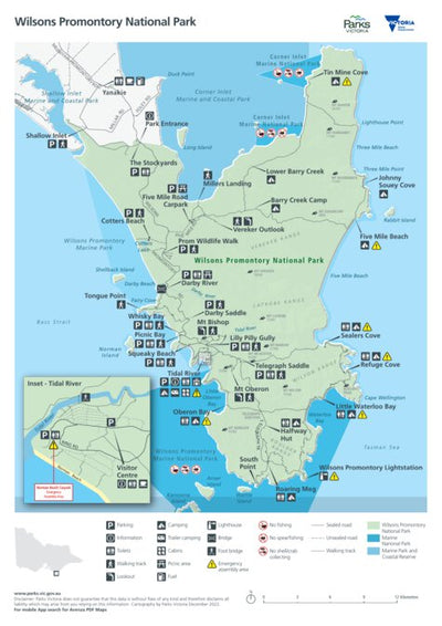 Wilsons Promontory National Park - Entire Park