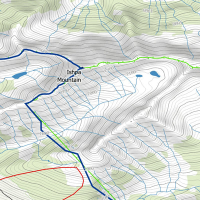Silvertip Ski Map