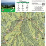 Jomine-san 城峯山 Hiking Map (Kanto, Japan) 1:25,000
