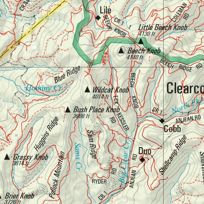 West Virginia Atlas & Gazetteer Page 54
