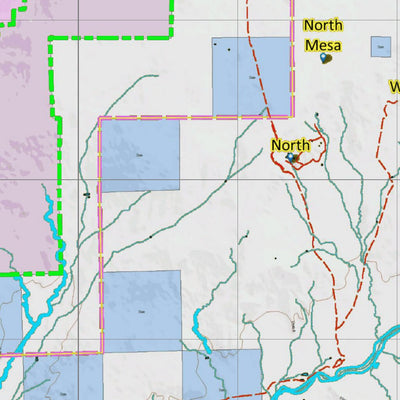 Arizona Unit 2A Mule Deer Hybrid Map