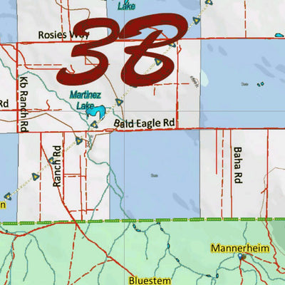 Arizona Unit 3B Mule Deer Hybrid Map