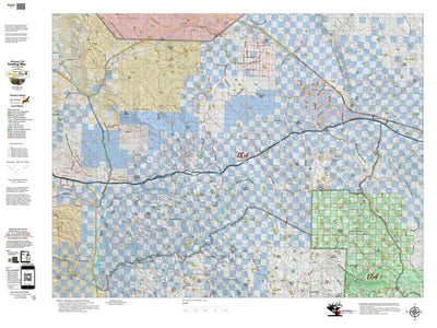 Arizona Unit 18A Mule Deer Hybrid Map