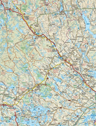 NSNS13 New Germany - Nova Scotia Topo