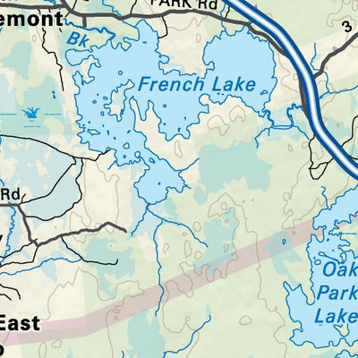 NSNS02 Barrington - Nova Scotia Topo