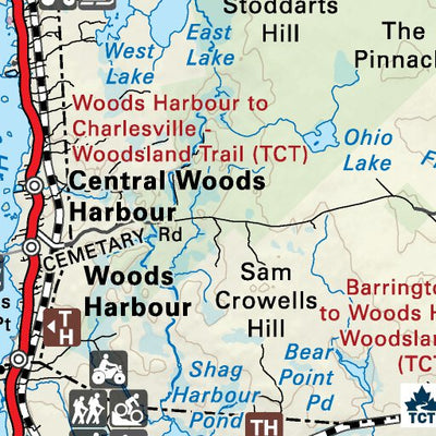 NSNS02 Barrington - Nova Scotia Topo