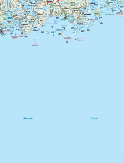 NSNS17 Clam Harbour - Nova Scotia Topo