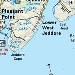 NSNS17 Clam Harbour - Nova Scotia Topo