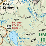 NSNS06 Kemptville - Nova Scotia Topo