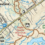 NSNS11 Digby - Nova Scotia Topo