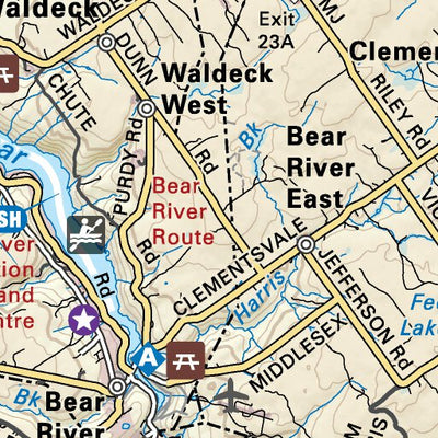 NSNS11 Digby - Nova Scotia Topo