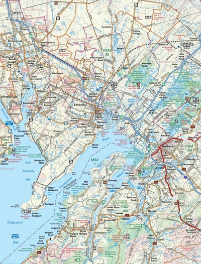 NSNS38 Amherst - Nova Scotia Topo