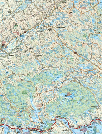 NSNS24 Ship Harbour - Nova Scotia Topo