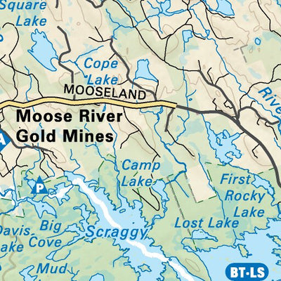 NSNS24 Ship Harbour - Nova Scotia Topo