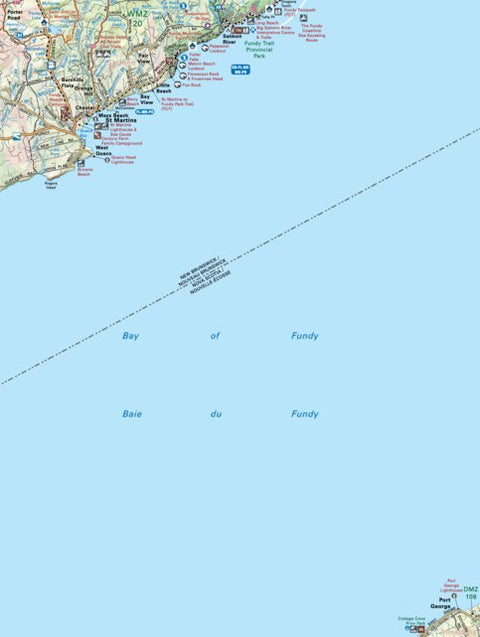 NBNB06 St Martins - New Brunswick Topo