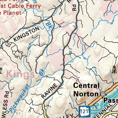 NBNB11 Hampton - New Brunswick Topo