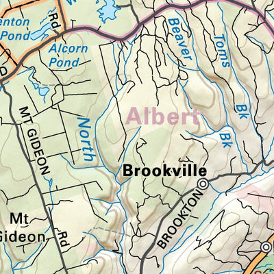 NBNB13 Fundy National Park - New Brunswick Topo