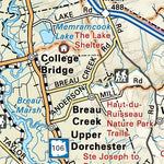 NBNB22 Shediac - New Brunswick Topo