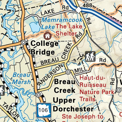 NBNB22 Shediac - New Brunswick Topo