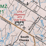 NBNB10 Oromocto - New Brunswick Topo