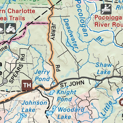 NBNB03 St George - New Brunswick Topo