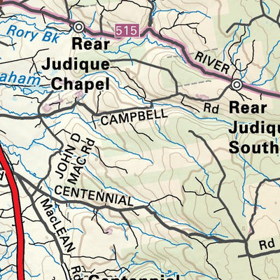 NSNS44 Port Hastings - Nova Scotia Topo