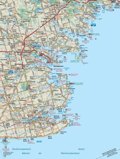 NBNB26 Georgetown - New Brunswick Topo