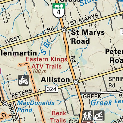 NBNB26 Georgetown - New Brunswick Topo