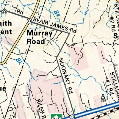 NBNB23 Confederation Bridge - New Brunswick Topo