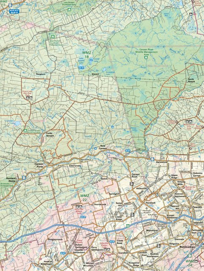 NBNB20 Petitcodiac - New Brunswick Topo