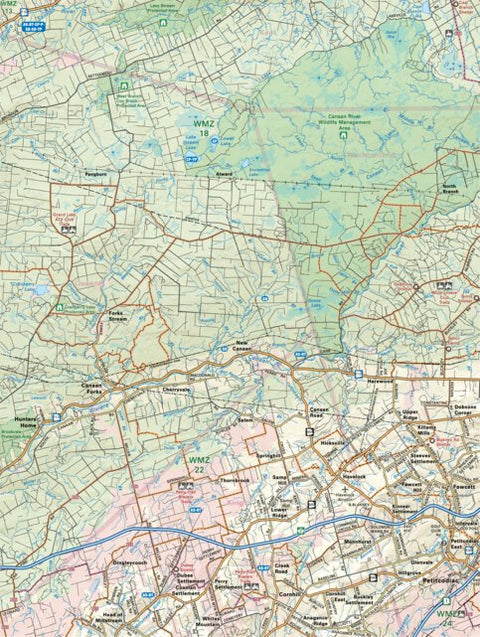 NBNB20 Petitcodiac - New Brunswick Topo