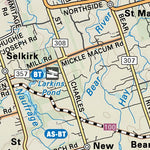 NBNB38 St Peters Bay - New Brunswick Topo