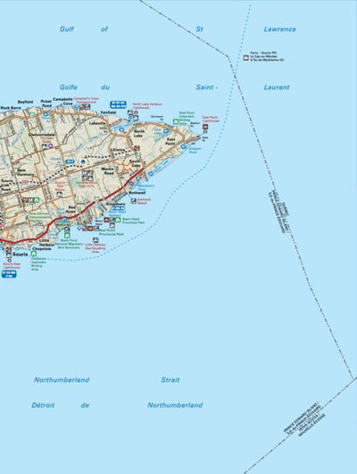 NBNB39 East Point - New Brunswick Topo