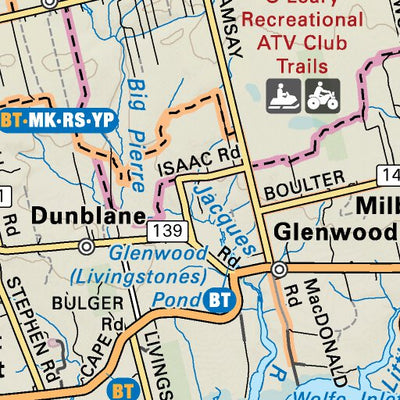 NBNB34 O'Leary - New Brunswick Topo