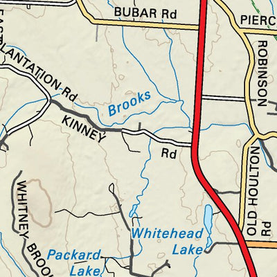 NBNB27 Centreville - New Brunswick Topo