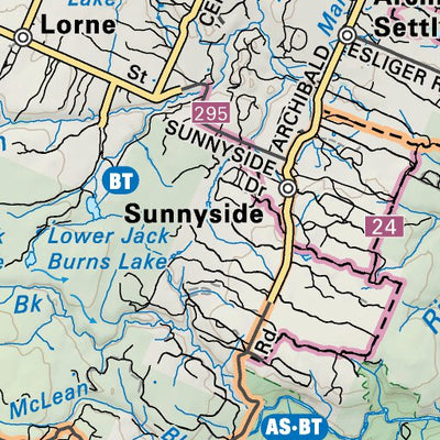 NBNB63 Belledune - New Brunswick Topo