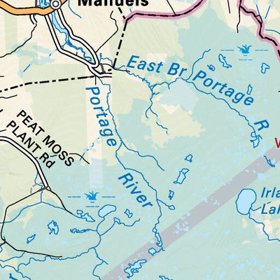 NBNB46 Burnt Church - New Brunswick Topo