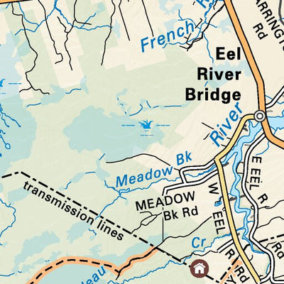 NBNB46 Burnt Church - New Brunswick Topo