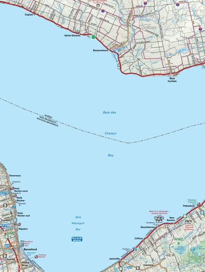 NBNB64 Beresford - New Brunswick Topo