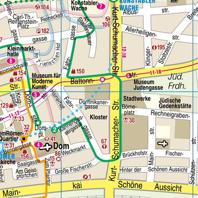 Citymap Frankfurt 2023
