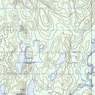 Lac Aux Goélands, QC (032A02 CanMatrix)