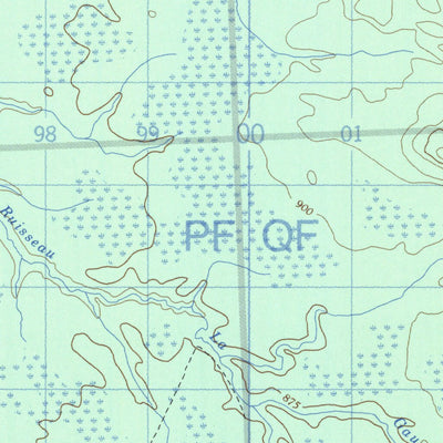 Lac Grasset, QC (032E16 CanMatrix)