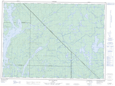 Lac Saint-Amour, QC (031N08 CanMatrix)