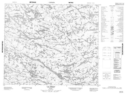 Lac Frerot, QC (033J12 CanMatrix)