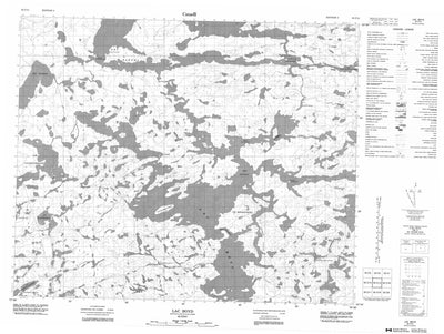 Boyd Lake, QC (033C15 CanMatrix)
