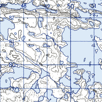 Lac Amyot West, QC (033K14 CanMatrix)